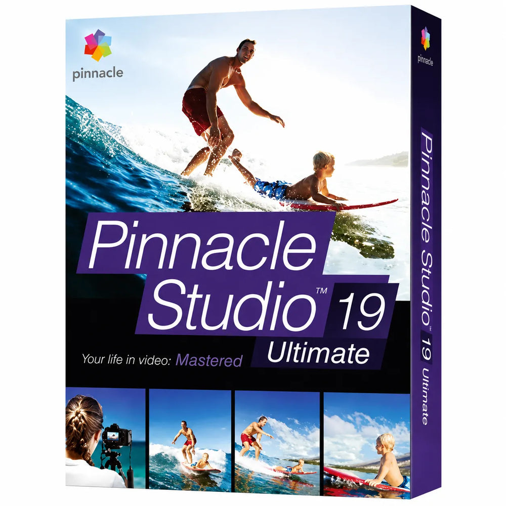Pinnacle Studio 19 Ultimate professional video editing software