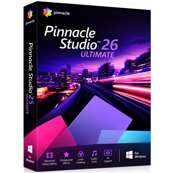 Pinnacle Studio Ultimate 26 Video Editor License
