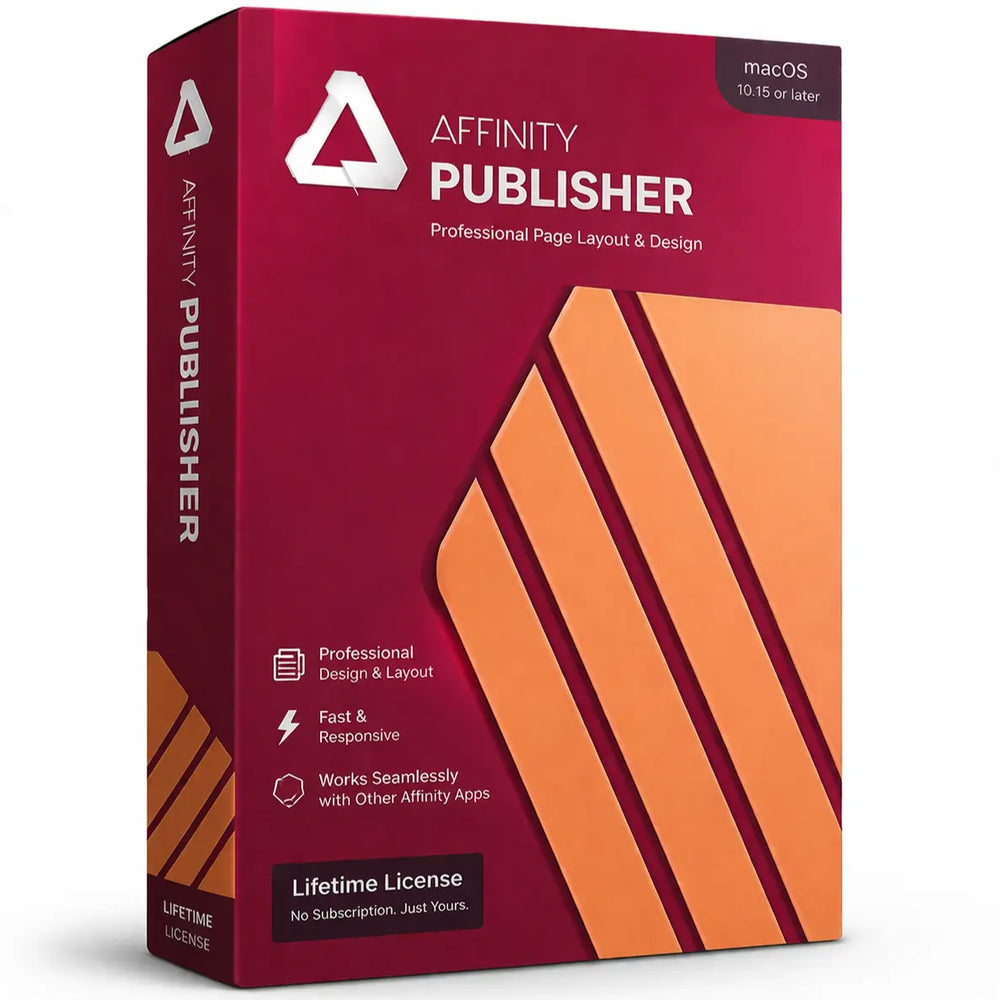 Affinity Publisher for Mac professional publishing software