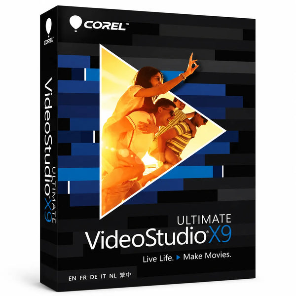 Corel VideoStudio Ultimate X9 video editing and movie creation software