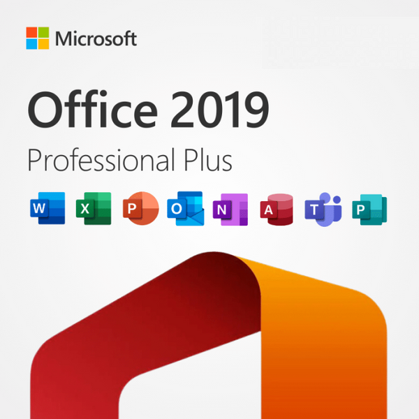 Microsoft Office 2019 Professional Plus 5PC Users (PC Only)