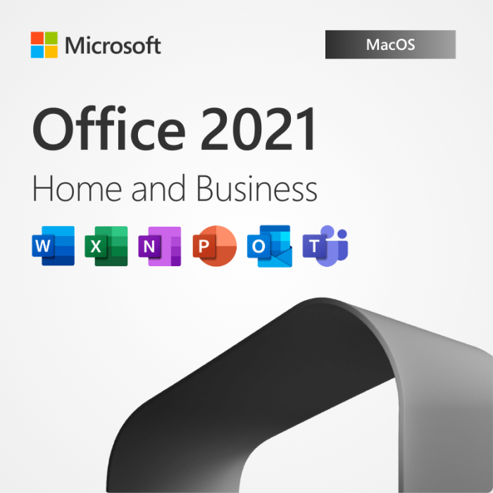 Microsoft Office 2021 Home and Business (Mac Only)