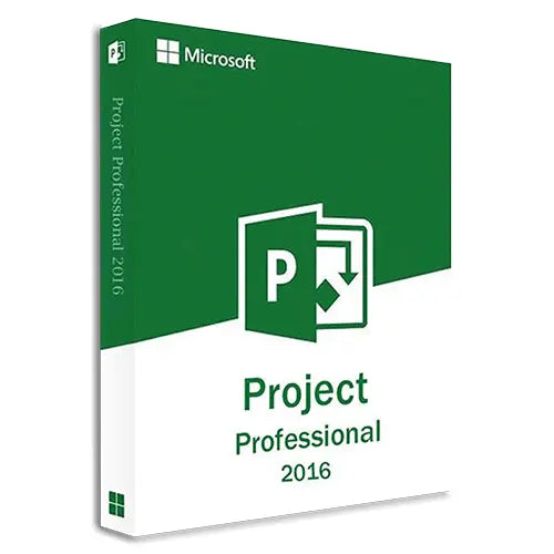 Microsoft Project 2016 Professional Software License Key