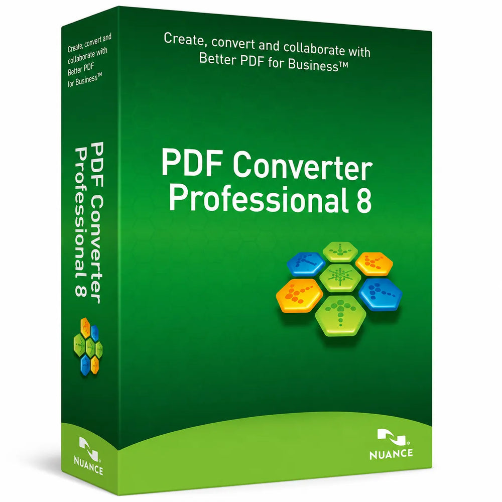Nuance PDF Professional 8 PDF creation and editing software