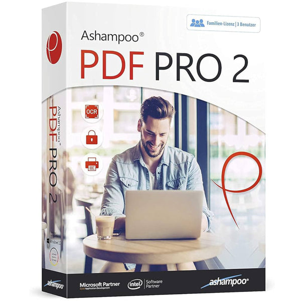 Ashampoo PDF Pro 2 PDF editor and creator for Windows with lifetime license