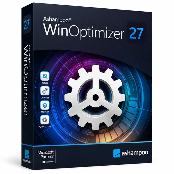 Ashampoo WinOptimizer 27 PC optimization and cleanup software